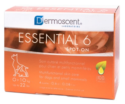 Dermoscent Essential6 Spot-on Hund und Kaninchen - 0-10 kg